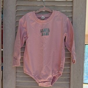 Pink Santa Baby Toddler Long Sleeve Shirt 24 Month Boutique Brand “Kids Tales”
